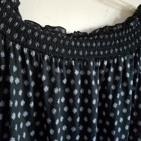 Bobbie Brooks Peasant Blouse 1X - Picture 3 of 12